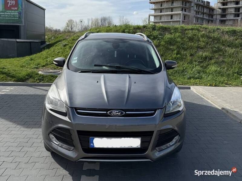 Szary Używany 2014 Ford Kuga SUV | 41 900 zł (Uczciwa cena) - Obraz 1/4
