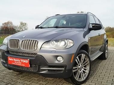 Szary (metalik) Używany 2010 BMW X5 SUV | 51 900 zł - Obraz 1/4