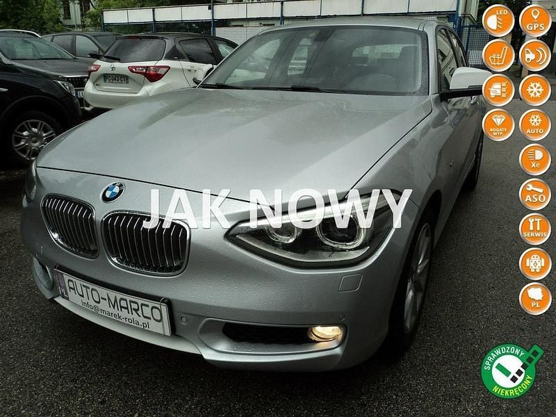 Srebrny Używany 2011 BMW 116 Hatchback | 43 000 zł (Drogi) - Obraz 1/4
