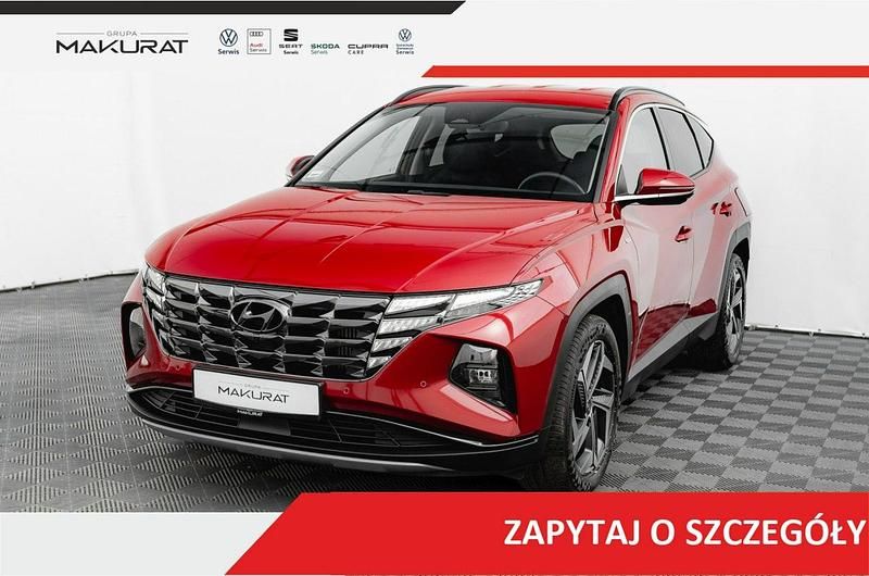 Czerwony (metalik) Używany 2022 Hyundai Tucson SUV | 124 850 zł (Uczciwa cena) - Obraz 1/4