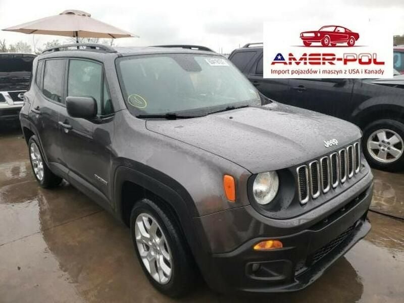 Szary Używany 2018 Jeep Renegade SUV | 64 000 zł - Obraz 1/4
