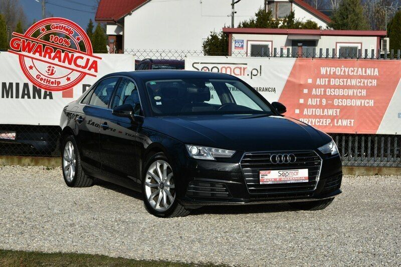 Czarny Używany 2016 Audi A4 Sedan/Limuzyna | 72 900 zł (Uczciwa cena) - Obraz 1/4