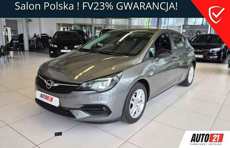 Czarny Używany 2021 Opel Astra Hatchback | 45 900 zł (Uczciwa cena) - Obraz 1/4