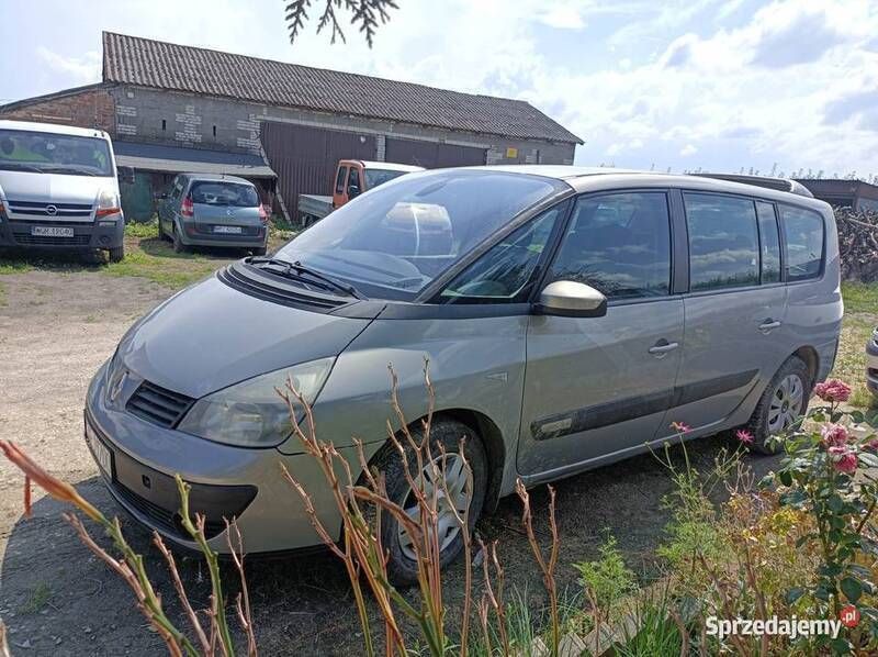 Srebrny Używany 2003 Renault Espace Minivan | 7000 zł (Uczciwa cena) - Obraz 1/4