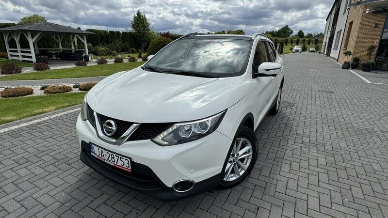 Biały Używany 2017 Nissan Qashqai 360º SUV | 56 900 zł (Uczciwa cena) - Obraz 1/4