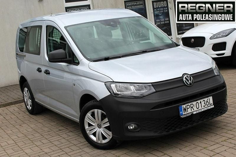 Srebrny Używany 2021 VW Caddy Minivan | 73 900 zł (Uczciwa cena) - Obraz 1/4