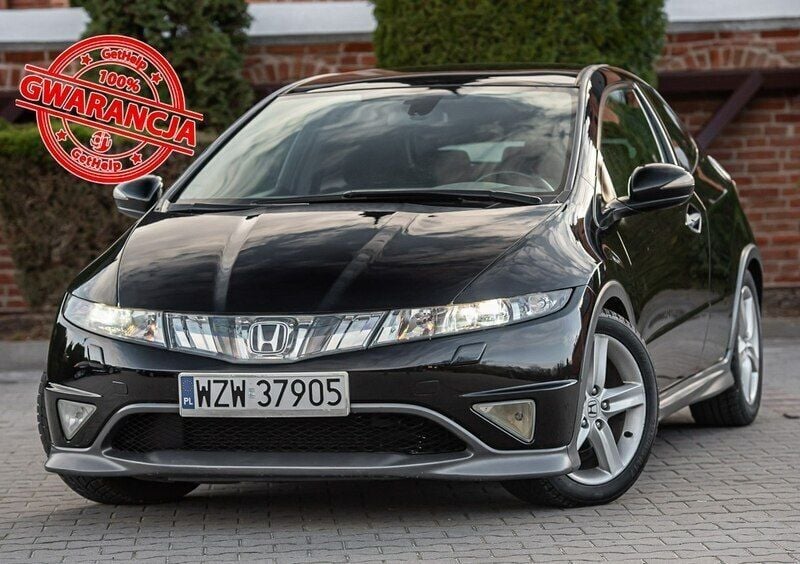 Czarny Używany 2008 Honda Civic Type S Hatchback | 17 700 zł (Uczciwa cena) - Obraz 1/4
