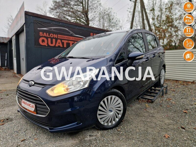 Niebieski Używany 2013 Ford B-MAX Minivan | 20 900 zł (Uczciwa cena) - Obraz 1/4