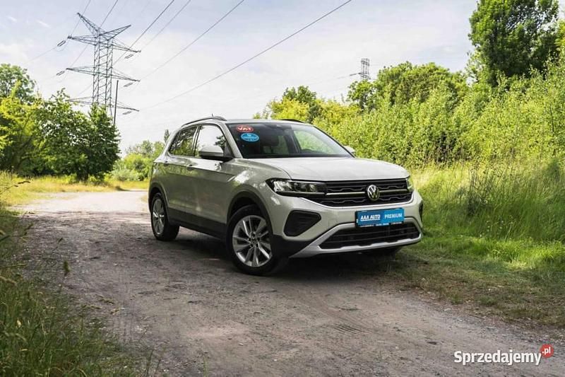 Beżowy Używany 2024 VW T-Cross SUV | 95 999 zł - Obraz 1/4