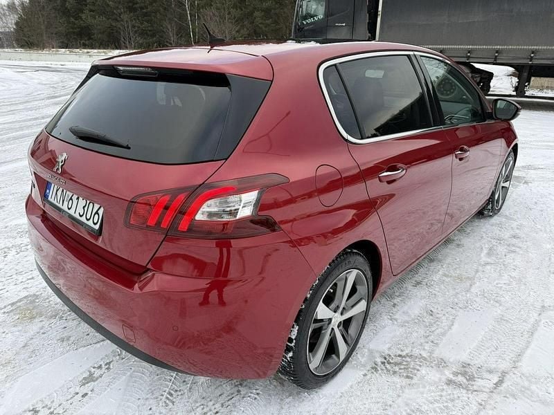 Używany Peugeot 308 150 KM (110 kW) 2014 Czerwony (metalik) Hatchback