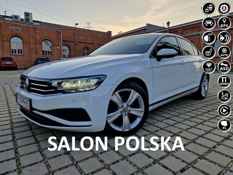Biały Używany 2020 VW Passat Sedan/Limuzyna | 75 900 zł (Dość drogi) - Obraz 1/4