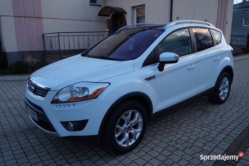 Biały Używany 2010 Ford Kuga SUV | 37 900 zł (Drogi) - Obraz 1/4