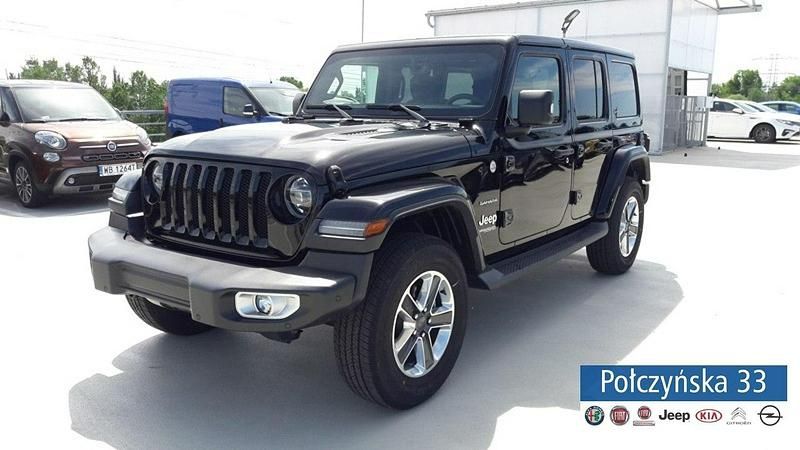 Czarny Używany 2019 Jeep Wrangler Sahara SUV | 215 890 zł (Drogi) - Obraz 1/1