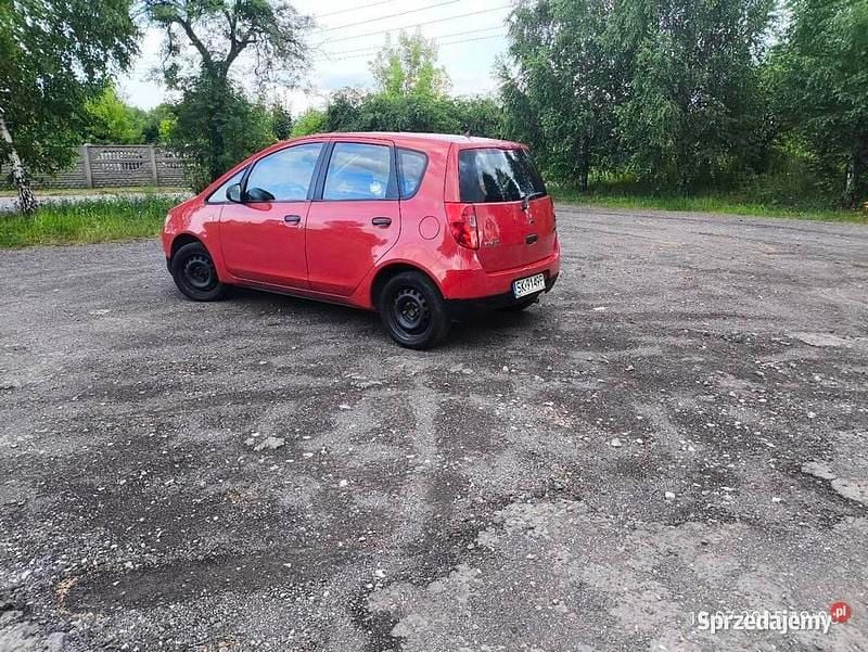 Używany Mitsubishi Colt 95 KM (69 kW) 2009 Czerwony Hatchback