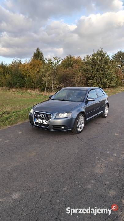 Szary Używany 2007 Audi A3 S-Line Hatchback | 19 000 zł (Uczciwa cena) - Obraz 1/4