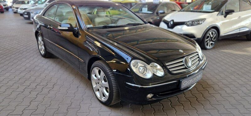 Używany Mercedes CLK270 170 KM (125 kW) 2004 Czarny Coupe