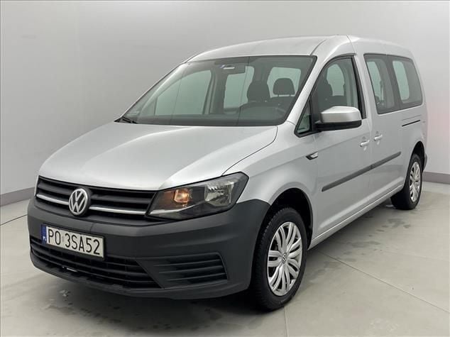 Srebrny (jasnoszary) Używany 2020 VW Caddy Comfortline Minivan | 69 900 zł (Dość drogi) - Obraz 1/4