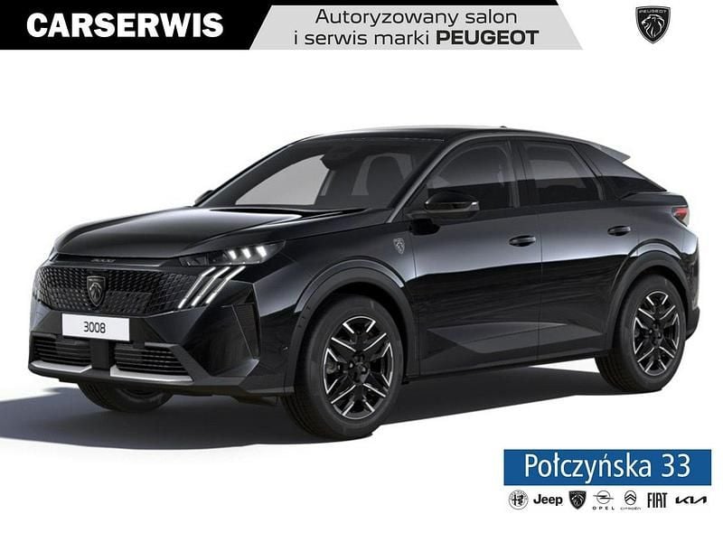 Nowe Peugeot 3008 145 KM (106 kW) 2025 Czarny (metalik) SUV