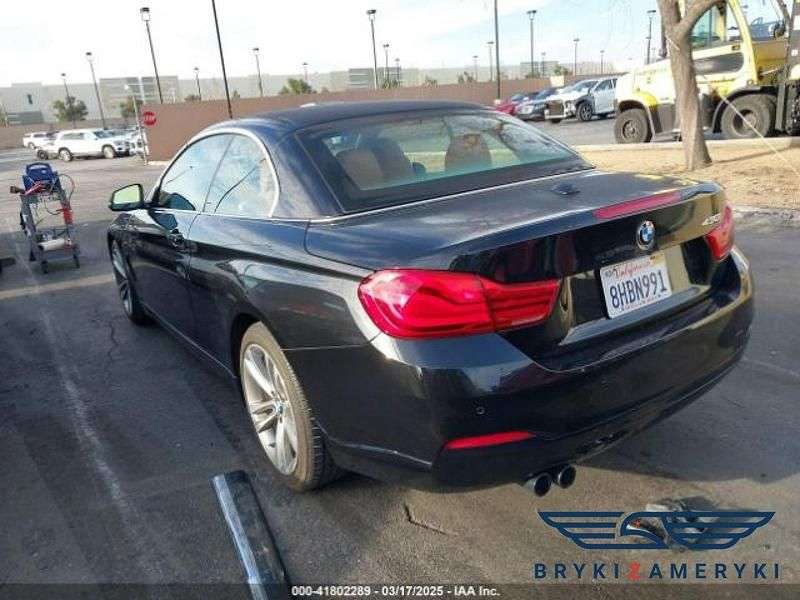 Czarny Używany 2018 BMW 430 Cabriolet Kabriolet | 64 930 zł - Obraz 1/3