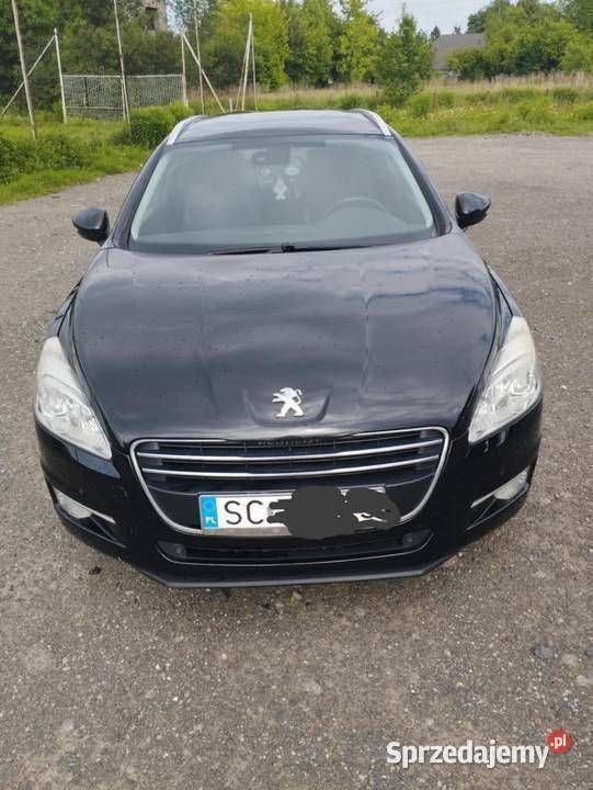 Czarny Używany 2011 Peugeot 508 Sedan/Limuzyna | 23 000 zł (Dość drogi) - Obraz 1/4