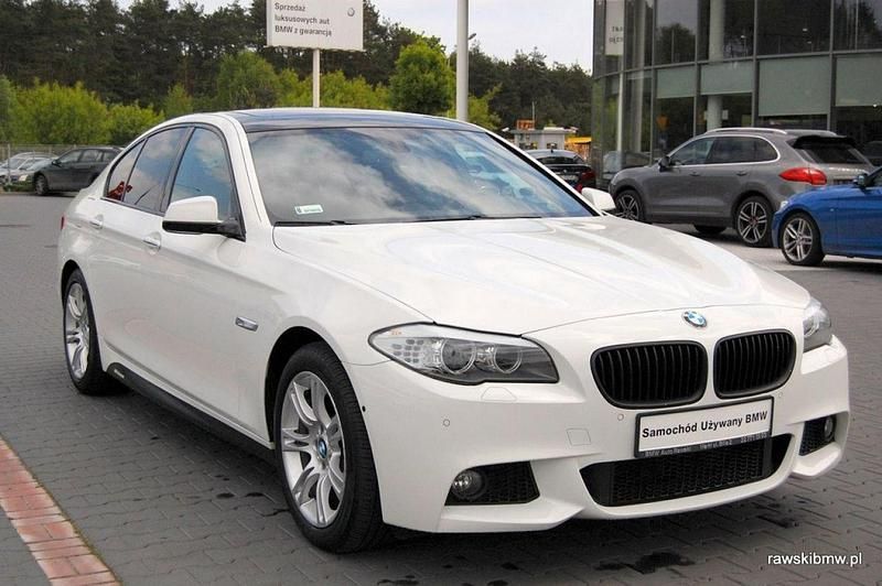 Biały Używany 2013 BMW 525 Sedan/Limuzyna | 205 000 zł - Obraz 1/1