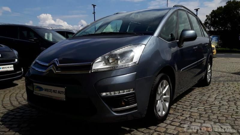 Szary metalik Używany 2011 Citroën Grand C4 Picasso Minivan | 35 900 zł - Obraz 1/4