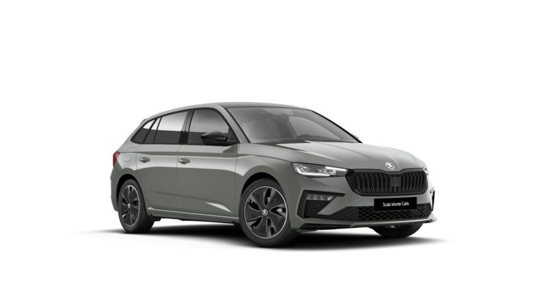 Szary graphite metalizowany Nowe 2025 Skoda Scala Monte Carlo Hatchback | 135 350 zł (Uczciwa cena) - Obraz 1/4