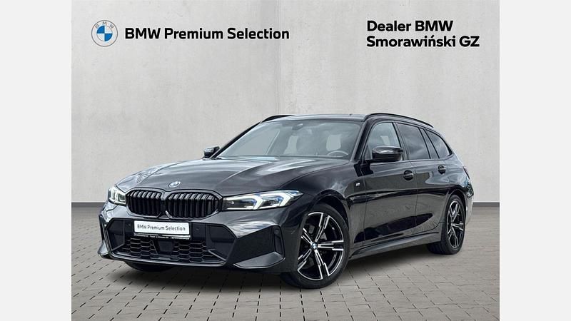Black sapphire metallic metalizowany Używany 2022 BMW 320 Shadowline Kombi | 174 900 zł (Drogi) - Obraz 1/3