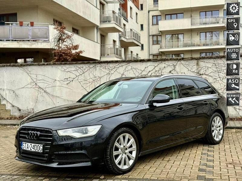 Używany Audi A6 Business 190 KM (139 kW) 2014 Czarny Kombi