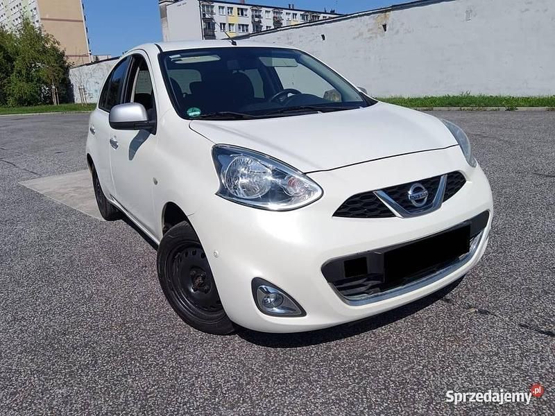 Biały Używany 2016 Nissan Micra Hatchback | 28 900 zł (Drogi) - Obraz 1/4
