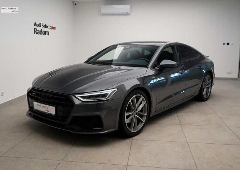 Szary Używany 2022 Audi A7 S-Line Hatchback | 249 980 zł - Obraz 1/4