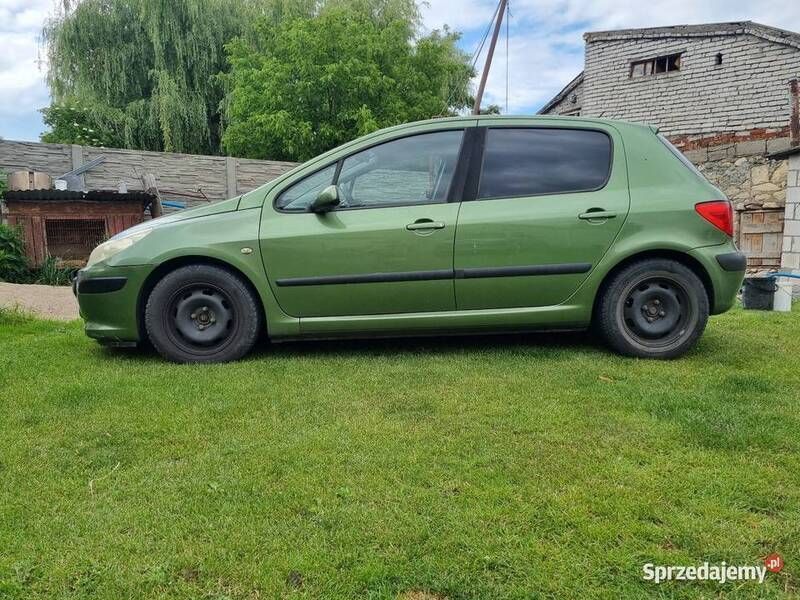 Zielony Używany 2005 Peugeot 307 Sedan/Limuzyna | 7500 zł (Uczciwa cena) - Obraz 1/4