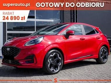 Czerwony Nowe 2025 Ford Puma Gen-E ST-Line X SUV | 126 900 zł (Uczciwa cena) - Obraz 1/4