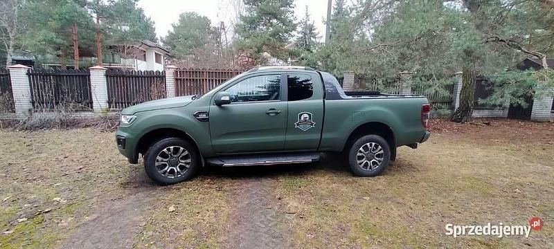 Używany Ford Ranger Wildtrack 2020 Zielony Pickup