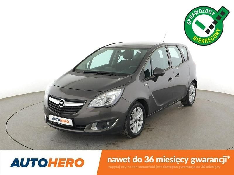 Szary Używany 2017 Opel Meriva Minivan | 36 500 zł (Uczciwa cena) - Obraz 1/3
