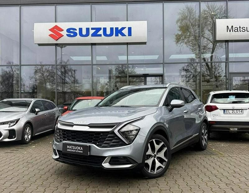 Szary Używany 2022 Kia Sportage 2 SUV | 97 400 zł (Dość drogi) - Obraz 1/4