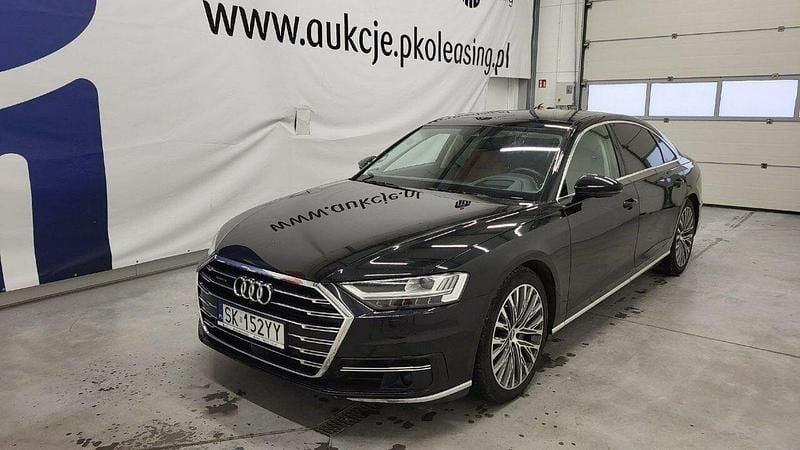 Czarny Używany 2019 Audi A8L Sedan/Limuzyna | 185 000 zł - Obraz 1/4