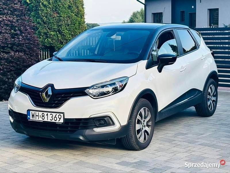 Biały Używany 2018 Renault Captur SUV | 44 900 zł (Uczciwa cena) - Obraz 1/4
