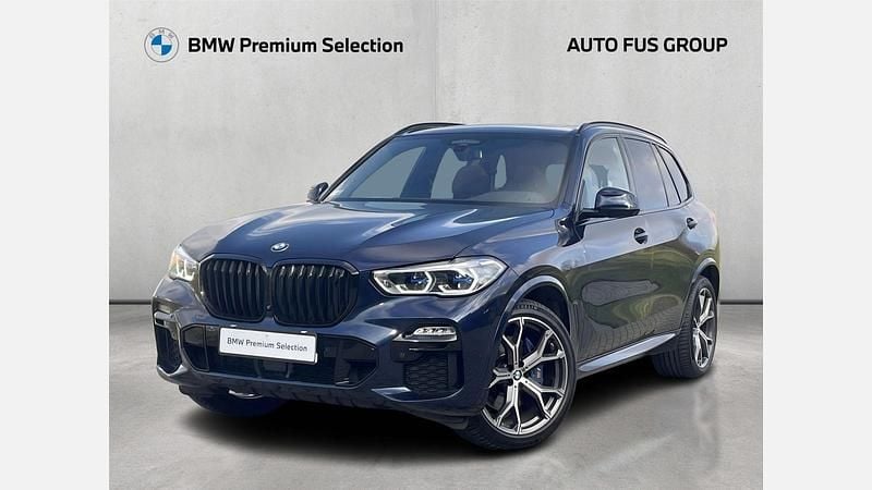Niebieski tanzanite metalizowany Używany 2021 BMW X5 Shadowline SUV | 223 900 zł (Super Cena) - Obraz 1/3
