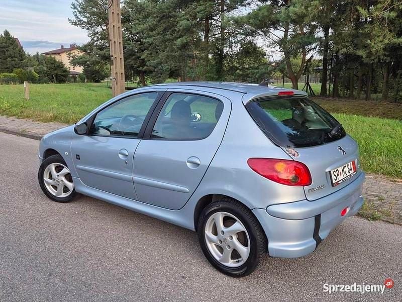 Niebieski Używany 2007 Peugeot 206 Hatchback | 8800 zł (Uczciwa cena) - Obraz 1/4