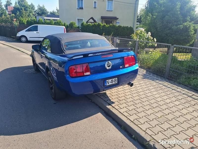 Niebieski Używany 2006 Ford Mustang Kabriolet | 39 900 zł - Obraz 1/3