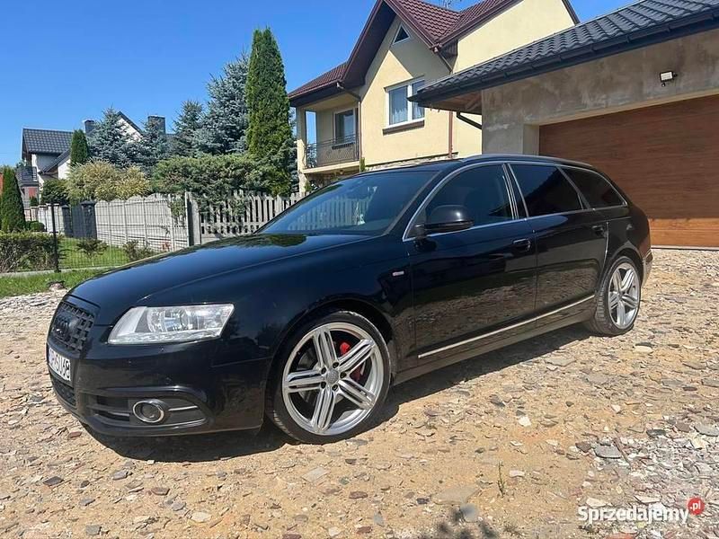 Czarny Używany 2010 Audi A6 S-Line Kombi | 33 900 zł (Dość drogi) - Obraz 1/4