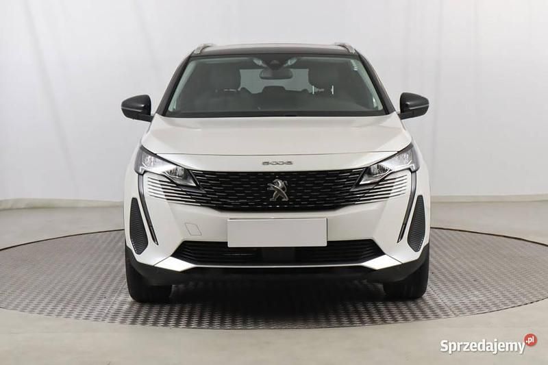 Biały Używany 2022 Peugeot 5008 SUV | 97 999 zł (Dość drogi) - Obraz 1/4