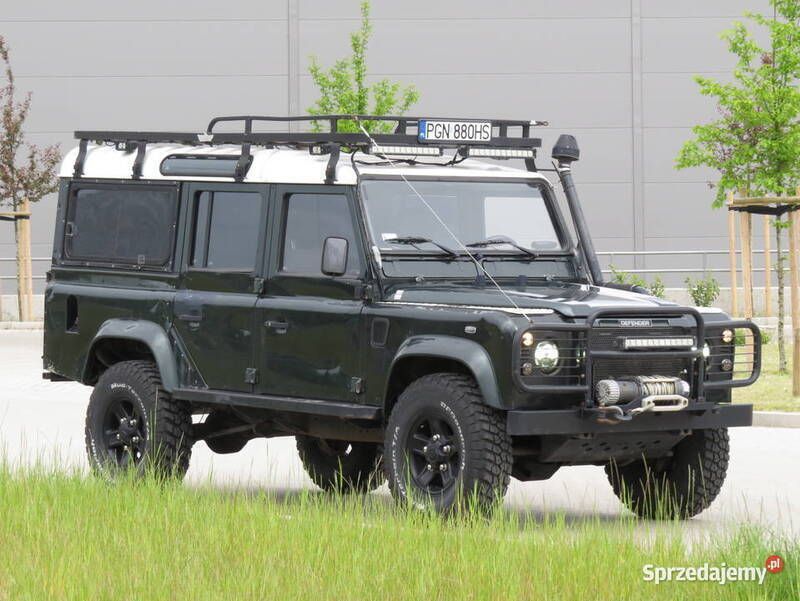Zielony Używany 2002 Land Rover Defender SUV | 75 000 zł (Uczciwa cena) - Obraz 1/4