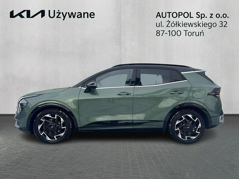 Używany Kia Sportage GT-Line 180 KM (132 kW) 2022 Zielony ciemny (metalik) SUV