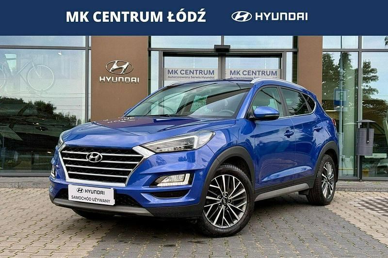 Niebieski Używany 2019 Hyundai Tucson Style SUV | 86 900 zł (Uczciwa cena) - Obraz 1/4