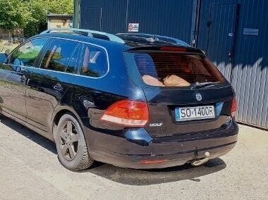 Czarny Używany 2008 VW Golf V Kombi | 9900 zł (Uczciwa cena) - Obraz 1/4