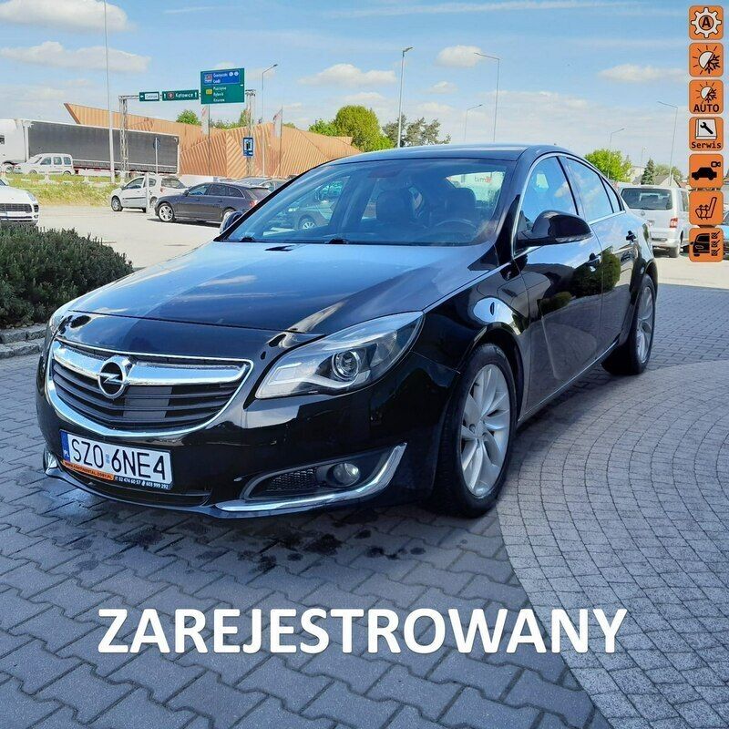 Czarny Używany 2016 Opel Insignia Kombi | 39 900 zł (Uczciwa cena) - Obraz 1/4