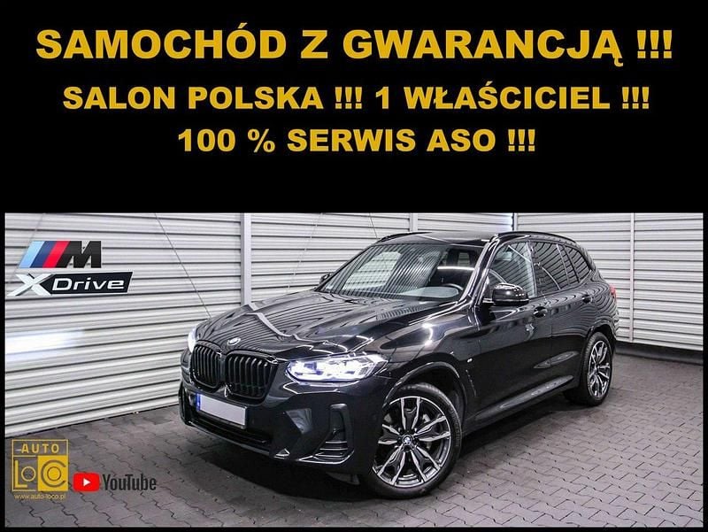 Czarny (metalik) Używany 2021 BMW X3 SUV | 173 170 zł (Super Cena) - Obraz 1/4