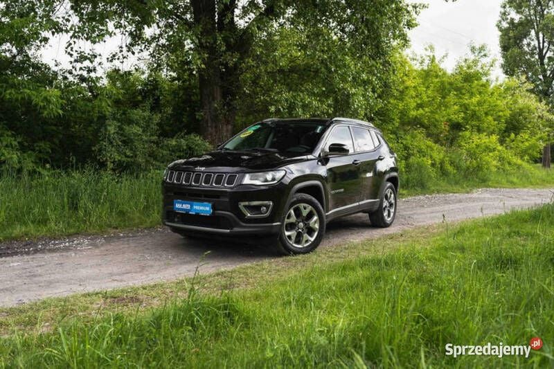 Czarny Używany 2017 Jeep Compass SUV | 79 999 zł (Uczciwa cena) - Obraz 1/4